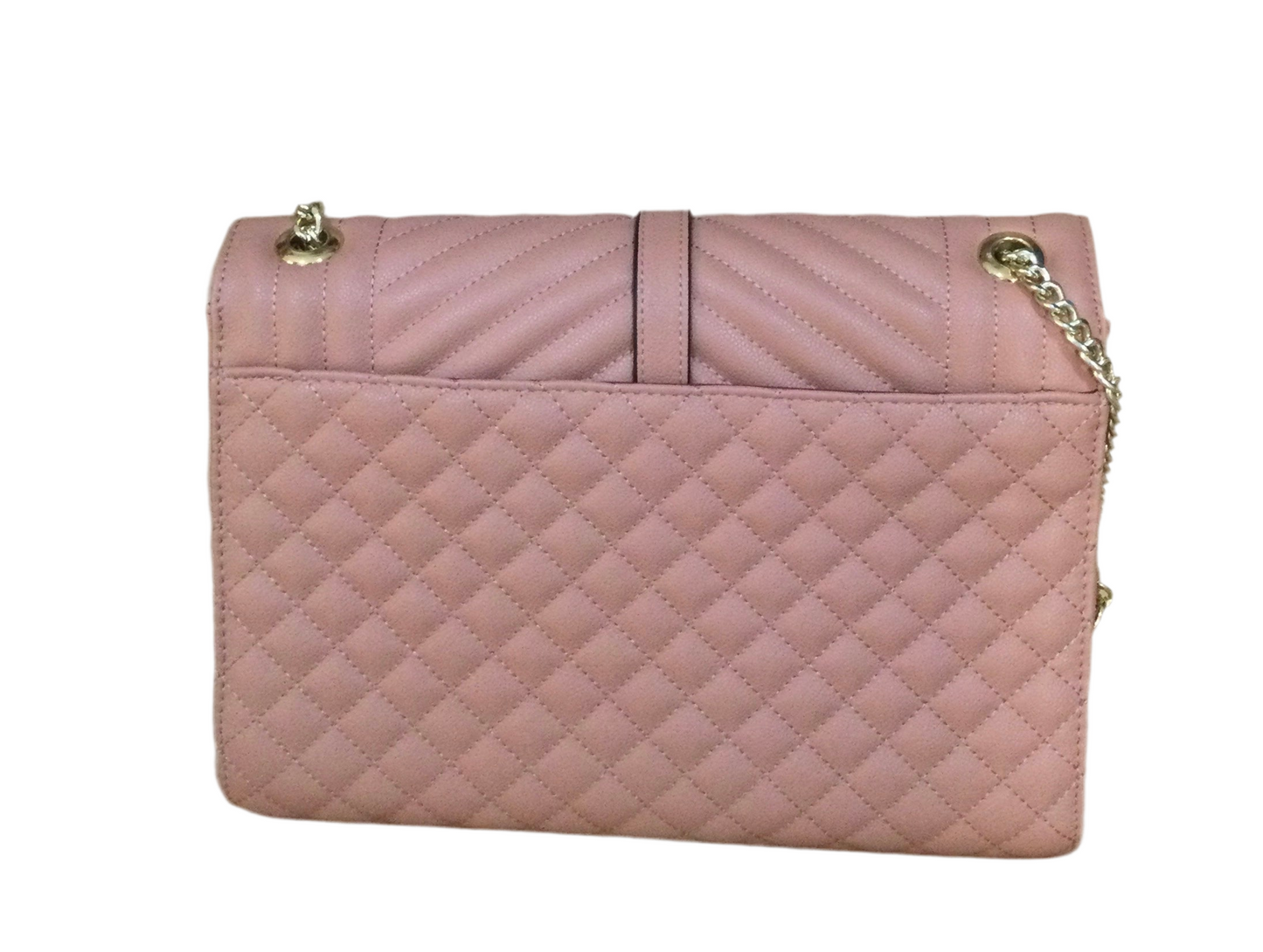 Classy Pink Chevron Pattern Handbag