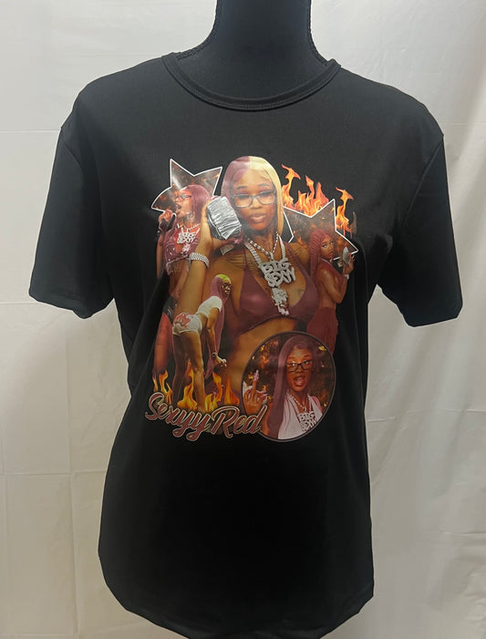 Black Short Sleeve Graphic Tee