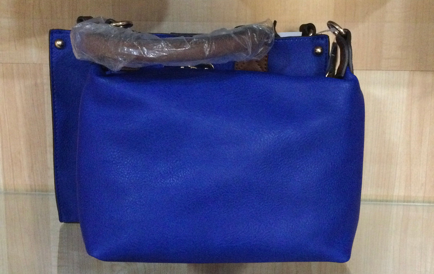 Royal Blue Tote with Matching Bag